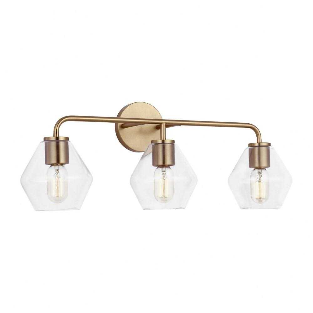 Generation Lighting Jett 26-In 3-Light Transitional Vanity Light 4002403