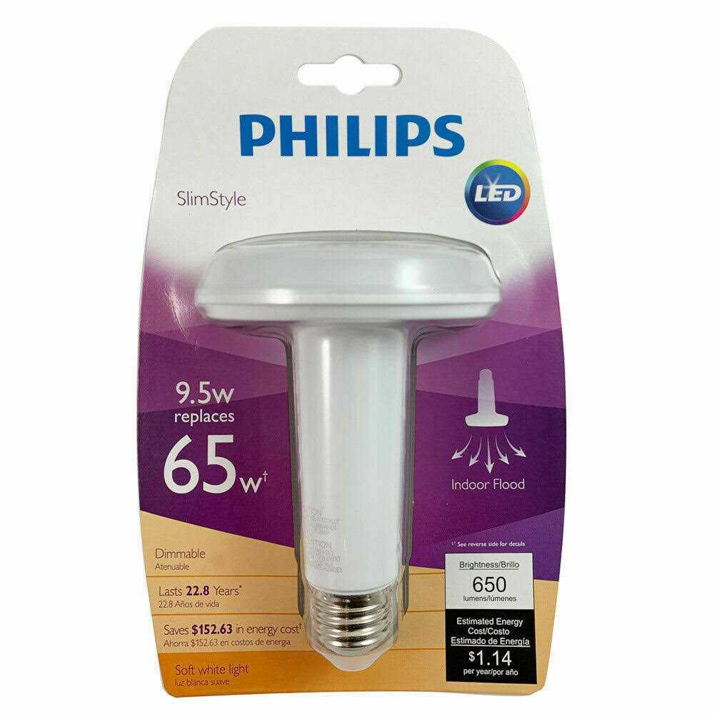Philips 9.5W LED SlimStyle BR30 Dimmable Bulb - Image 4