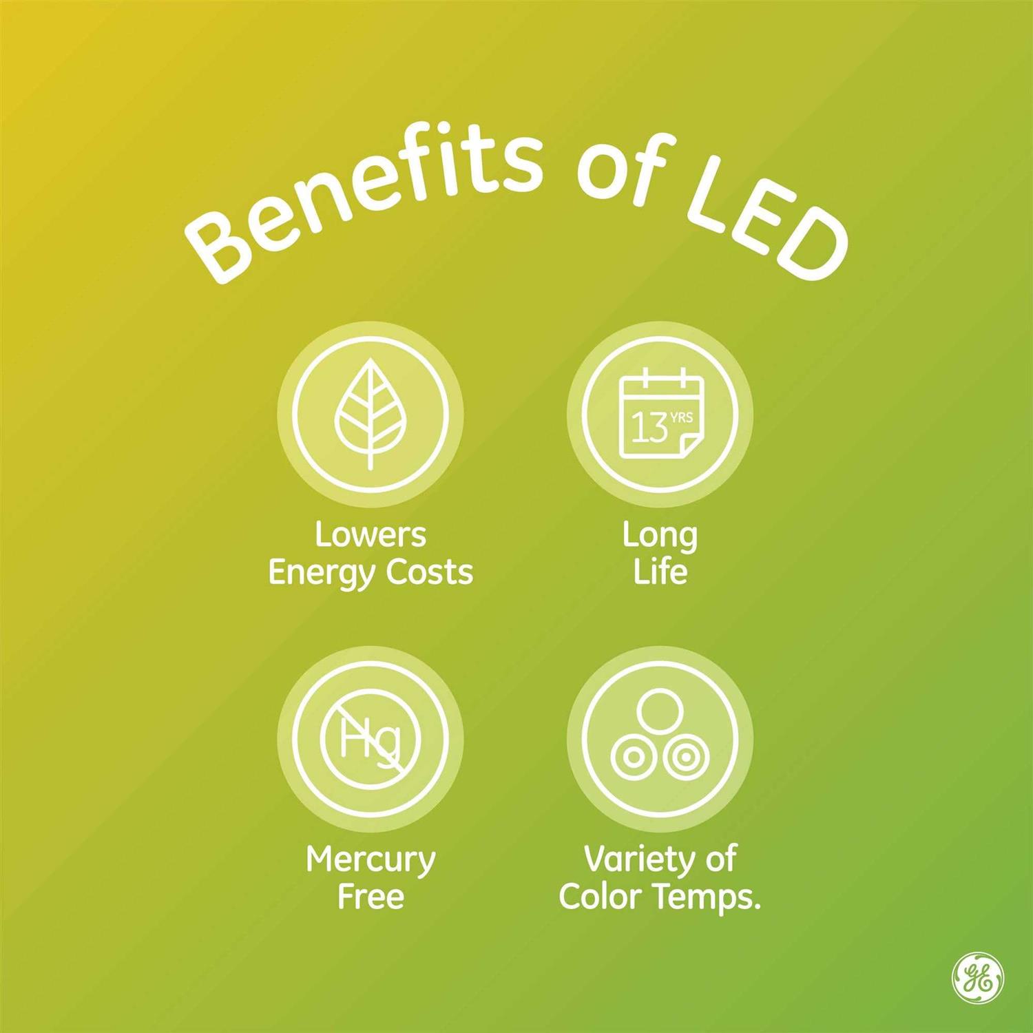 GE Light Bulbs LED Soft White - Image 5