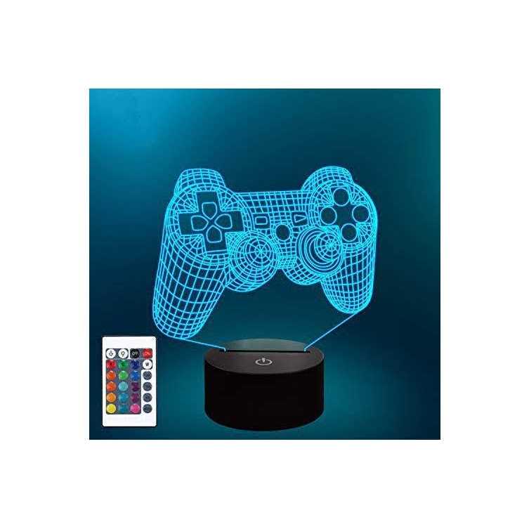 Lampeez 3D gamepad lamp game console Night Light 3D Illusion lamp for Kids