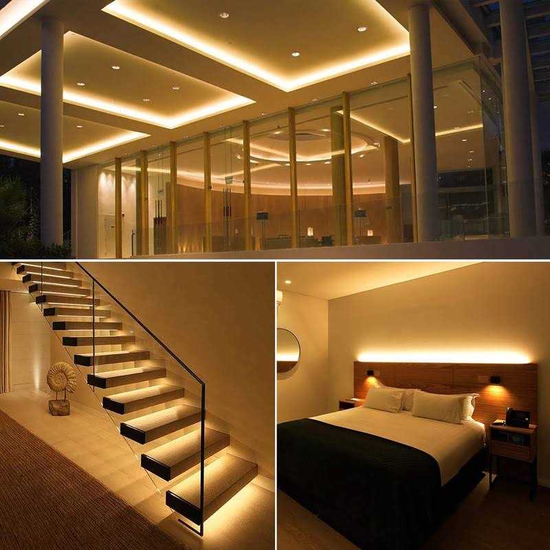 KXZM DC 24V COB LED Strip Light White CRI 93+ Uniform Glow Not Waterproof IP20 Flexible LED Tape Lights - Image 3