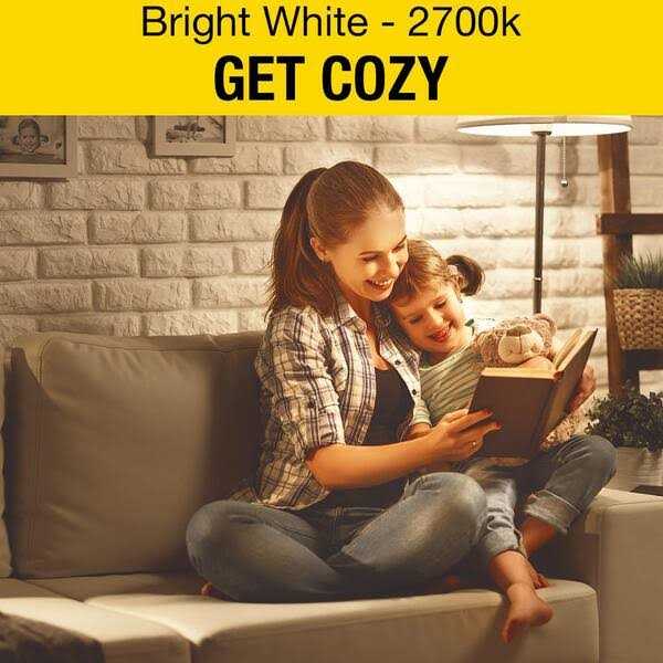 Feit Electric 50-Watt Bright White T4 GY8.6 Bi-Pin Base Dimmable Halogen Light Bulb - Image 3