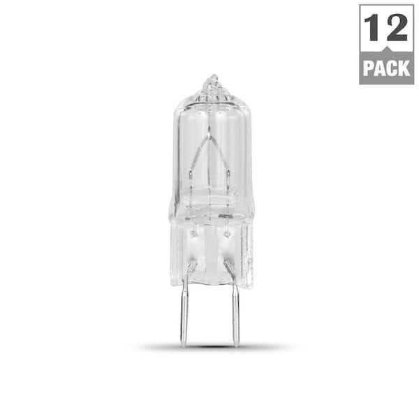 Feit Electric 50-Watt Bright White T4 GY8.6 Bi-Pin Base Dimmable Halogen Light Bulb - Image 4