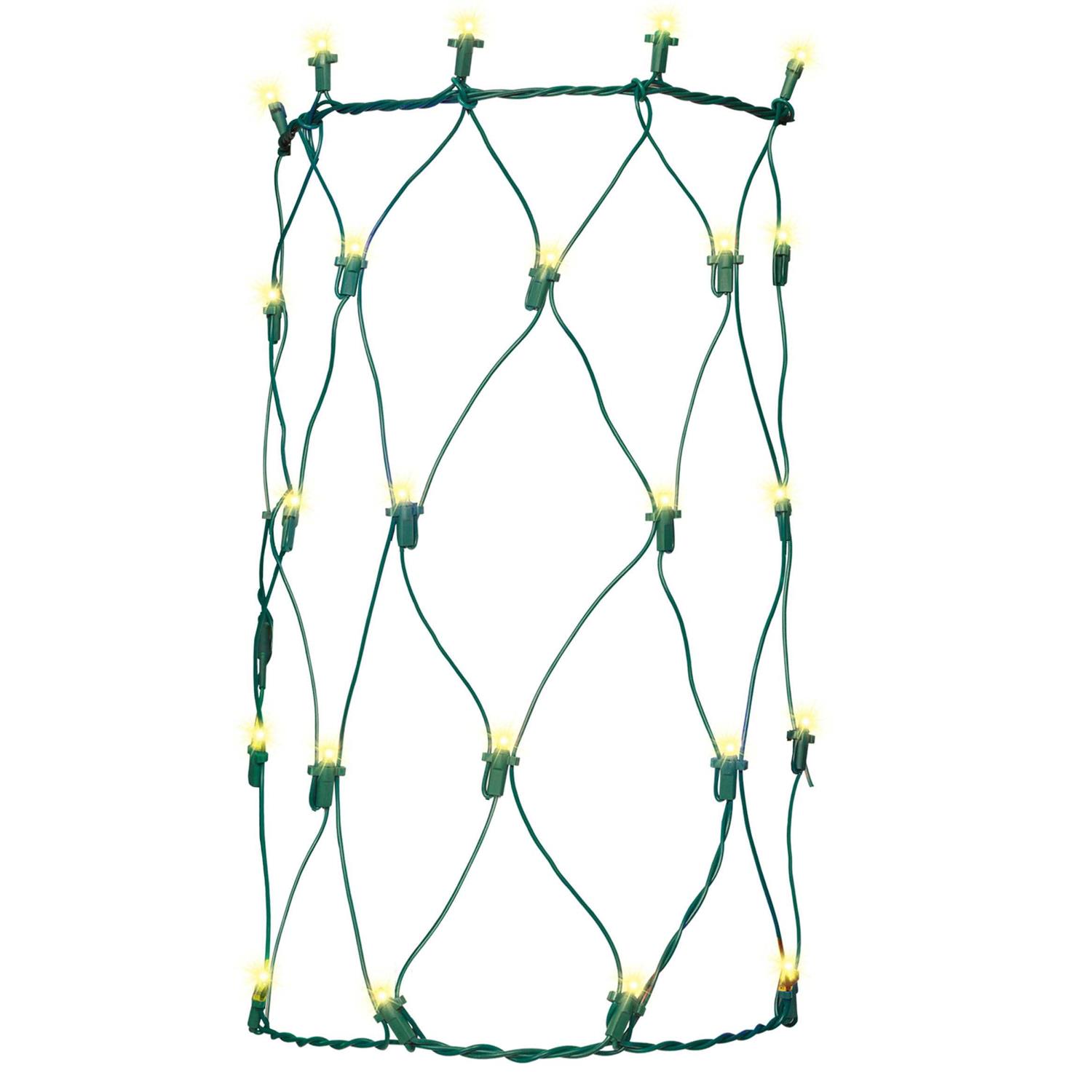 Holiday Time 100-Count LED Tree Trunk Net Christmas Lights