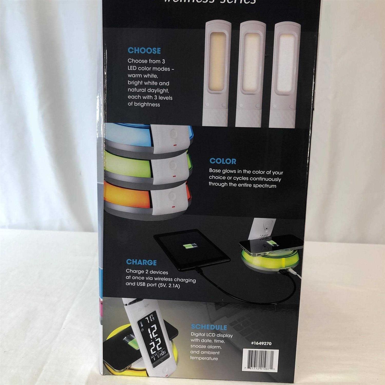 Ottlite Wellness Series Wireless Charging Lamp - Image 5