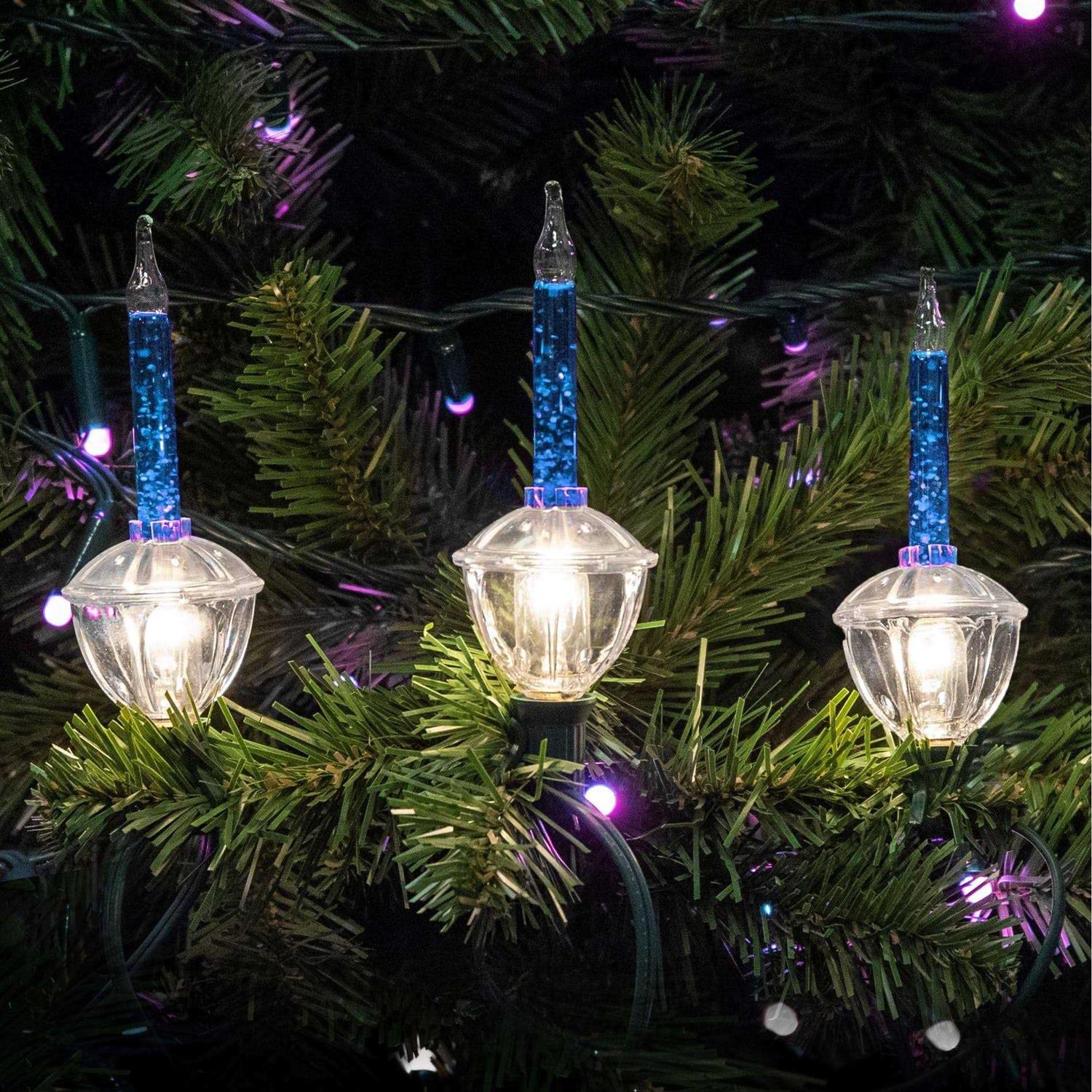 Novelty Lights 3 Light Traditional Christmas Bubble Light Replacement Pack - Image 5