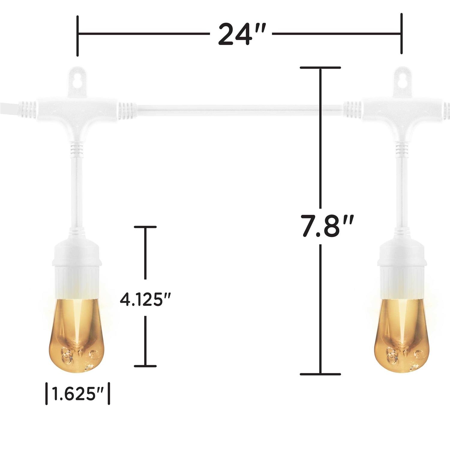 Enbrighten Vintage LED Caf String Lights - Image 5