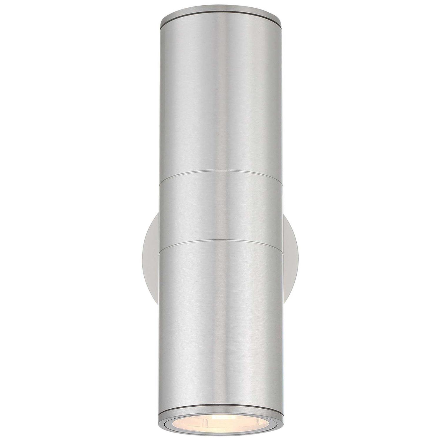 Possini Euro Design Ellis Modern Sconce Outdoor Wall Light Fixture 11 3/4 Up Down Glass Exterior House Porch - Image 3