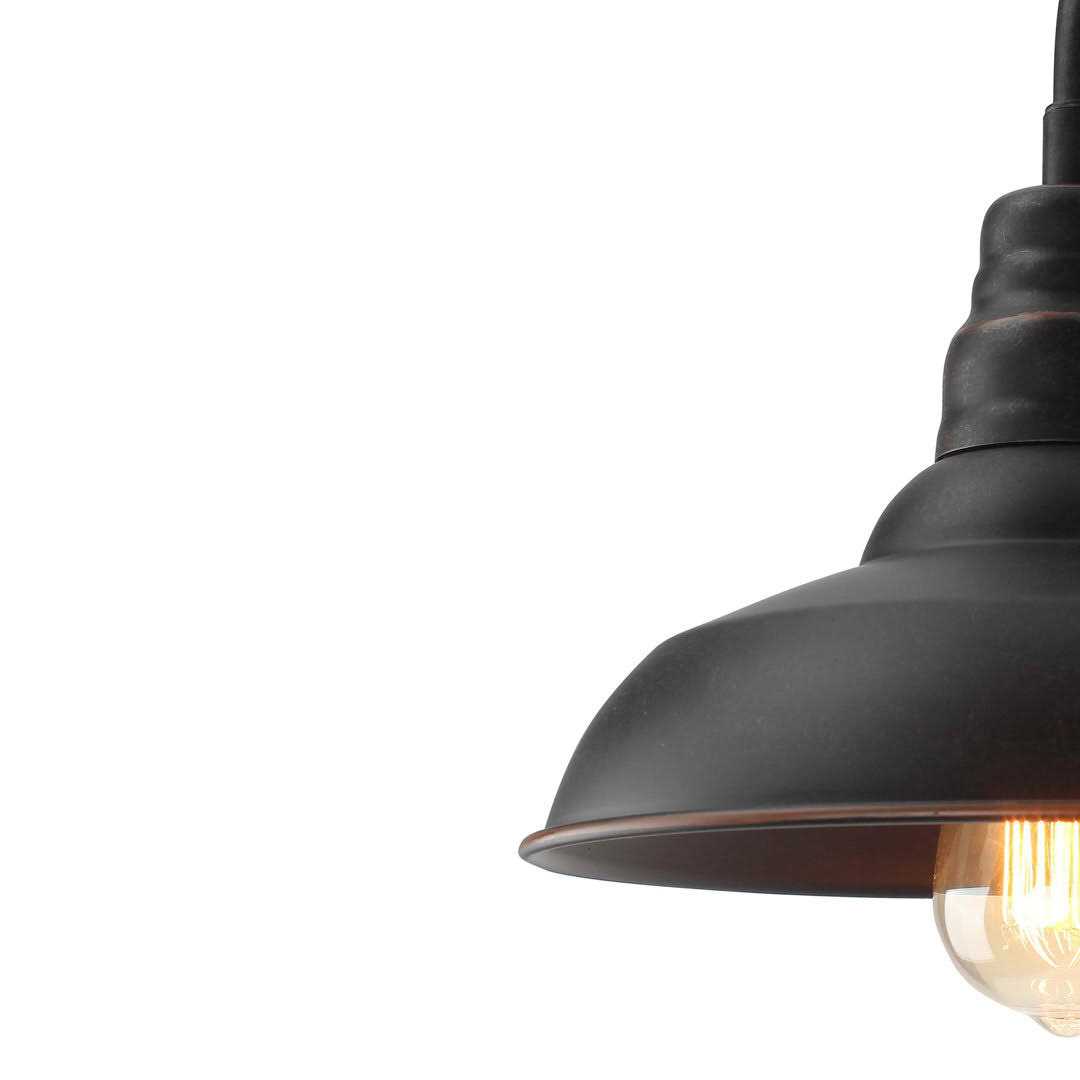 Ellesef 15 H Outdoor Barn Light Breakwater Bay Fixture Finish - Image 4