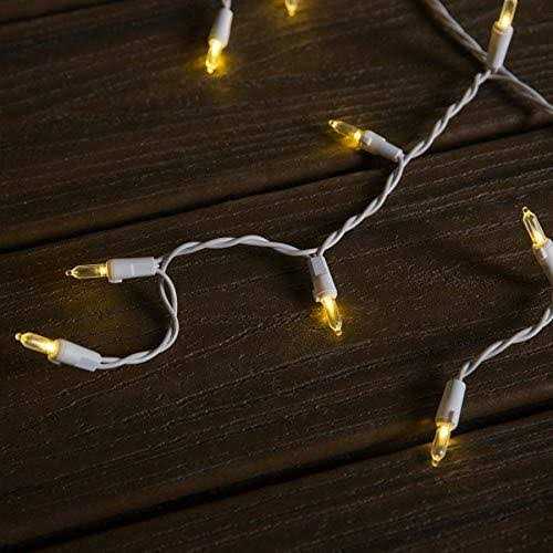 GE Warm White StayBright 100 LED Icicle-Style Lights - Image 4