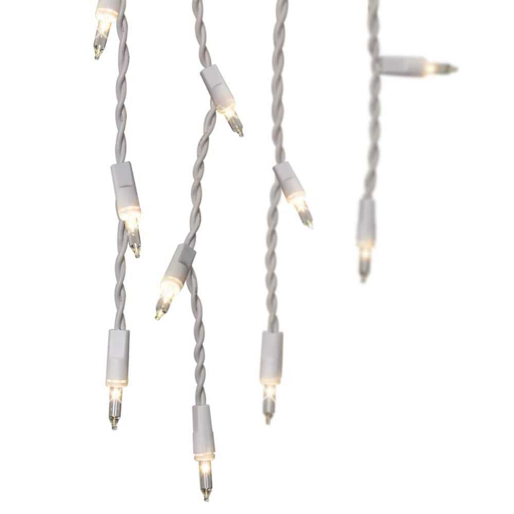 GE Constant On 600 Count White Icicle Style Lights - Image 3