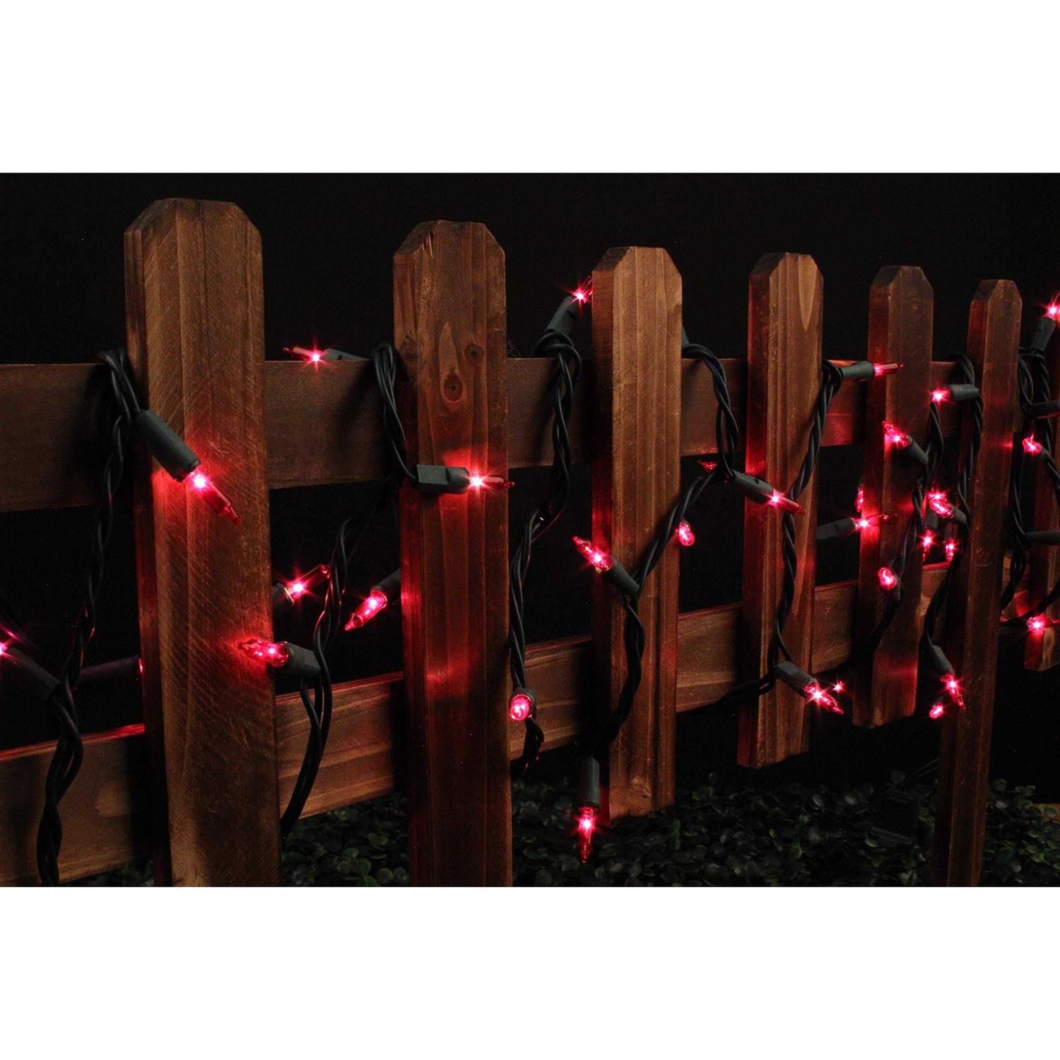 LAMPHOME Christmas String Light,100 Count Incandescent Mini String Light for Indoor - Image 3