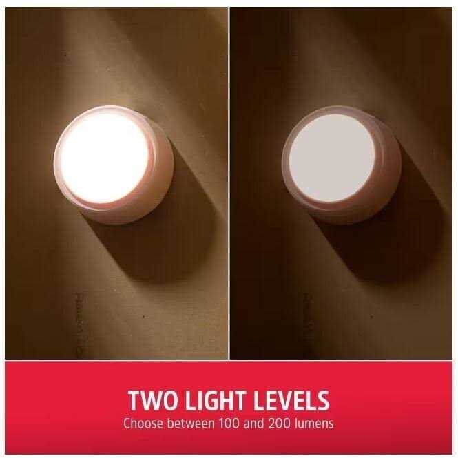 Energizer Battery-Operated LED Ceiling Fixture with Wireless Switch - Image 3