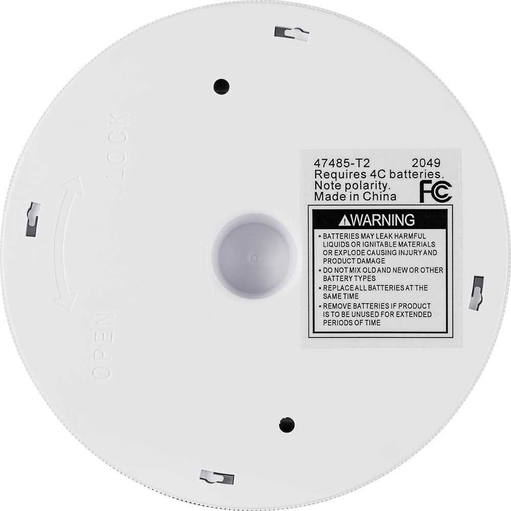 Energizer Battery-Operated LED Ceiling Fixture with Wireless Switch - Image 5