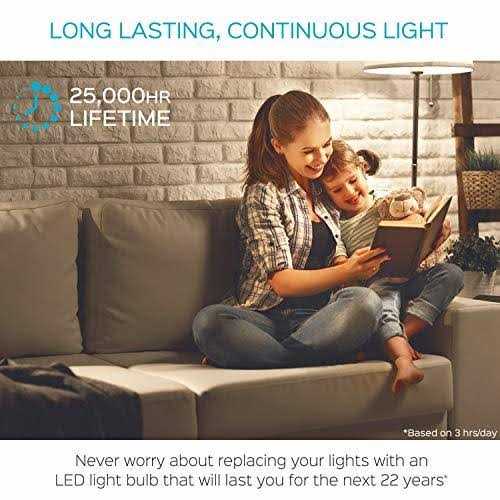 Luxrite A19 LED Light Bulb 60W Equivalent White Dimmable - Image 3