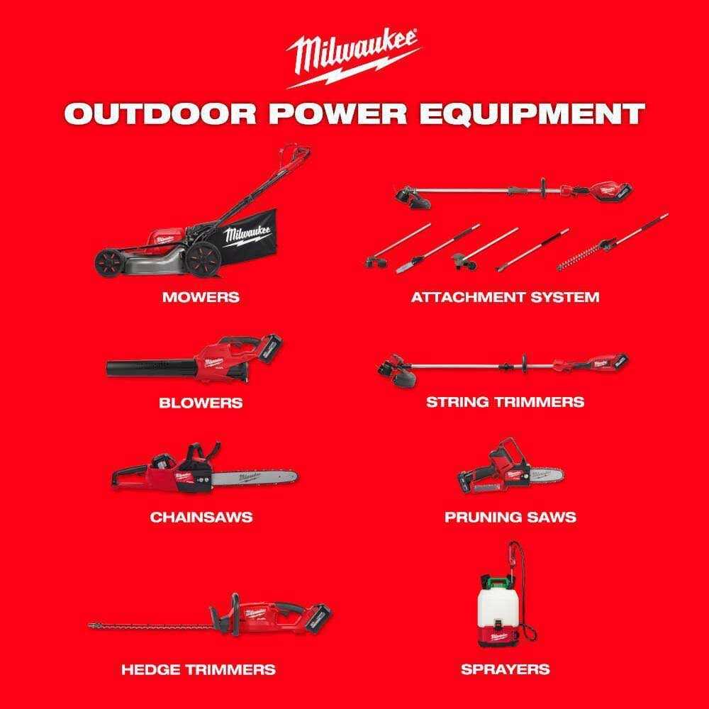 Milwaukee M18 FUEL 8 in. 18V Lithium-Ion Brushless Electric Battery Chainsaw HATCHET w/M18 - Image 3