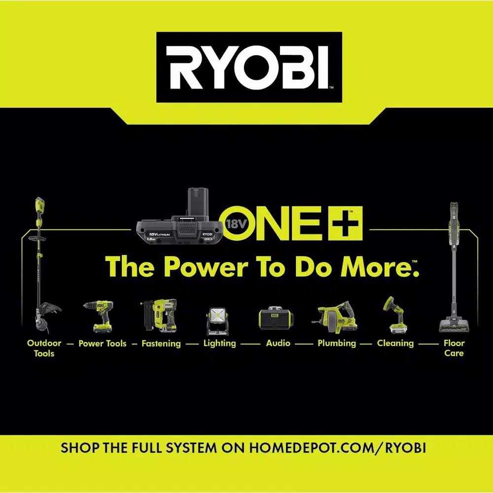 Ryobi 18-Volt ONE+ Cordless Compact Workshop Blower - Image 3