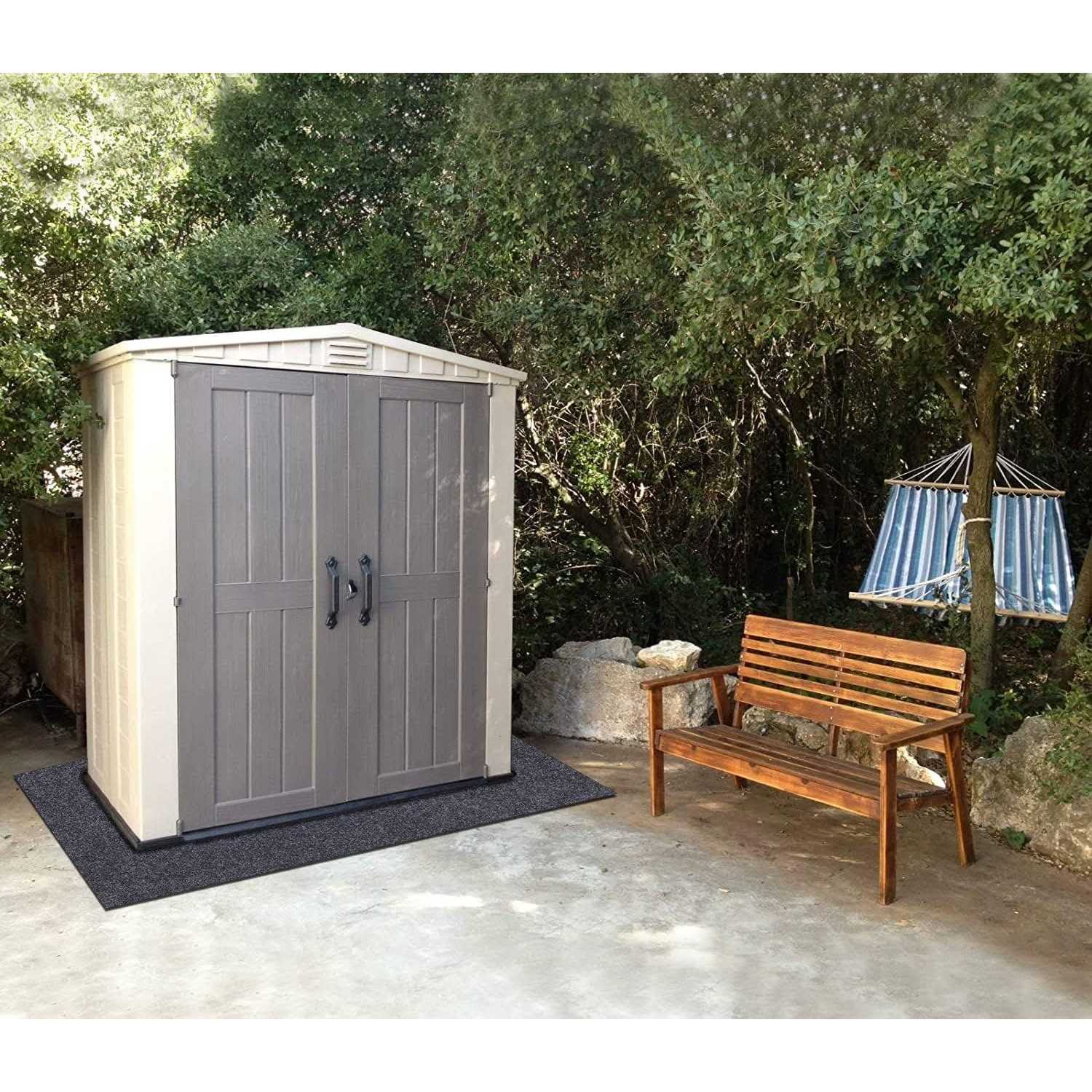 Meitola Outdoor Storage Shed Matwaterproof and Dustproof Outdoor Carport Matbacking Prevents Liquid Penetrationsoft Material Patio Furniture Matnon-sl - Image 2
