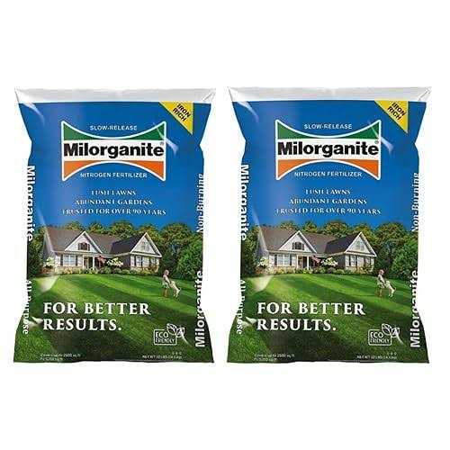 Milorganite Slow-Release Nitrogen Lawn Fertilizer