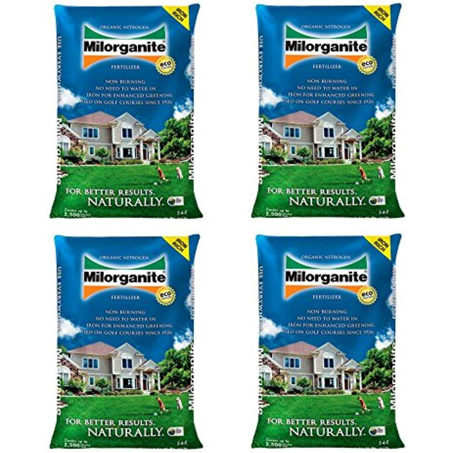 Milorganite Slow-Release Nitrogen Lawn Fertilizer