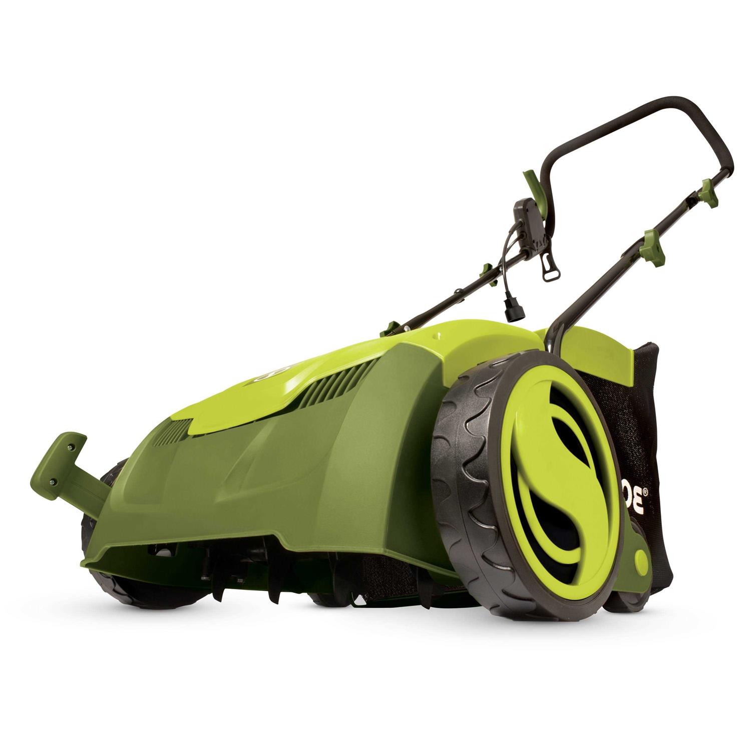 Sun Joe AJ801E Electric Lawn Dethatcher w/ Collection Bag - Image 4