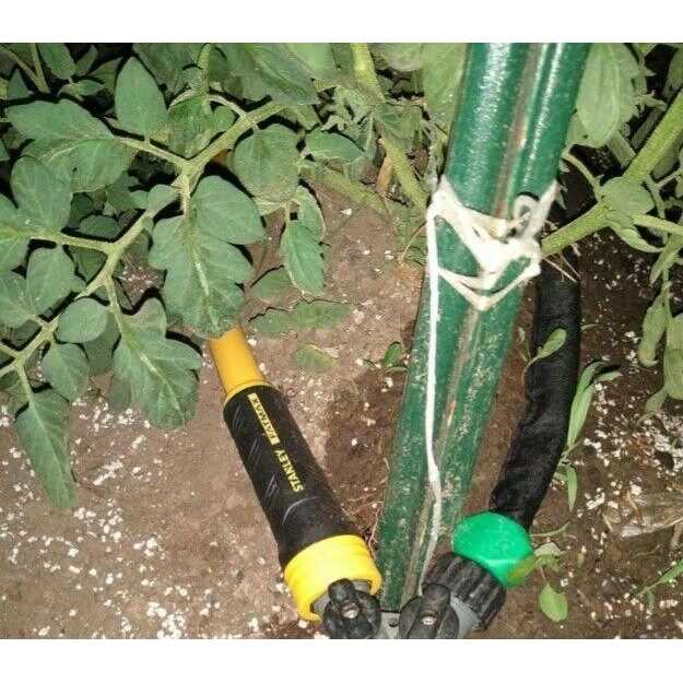One Stop Gardens 50 ft. x 3/4 in. Flat Seeper Soaker Hose - Image 5