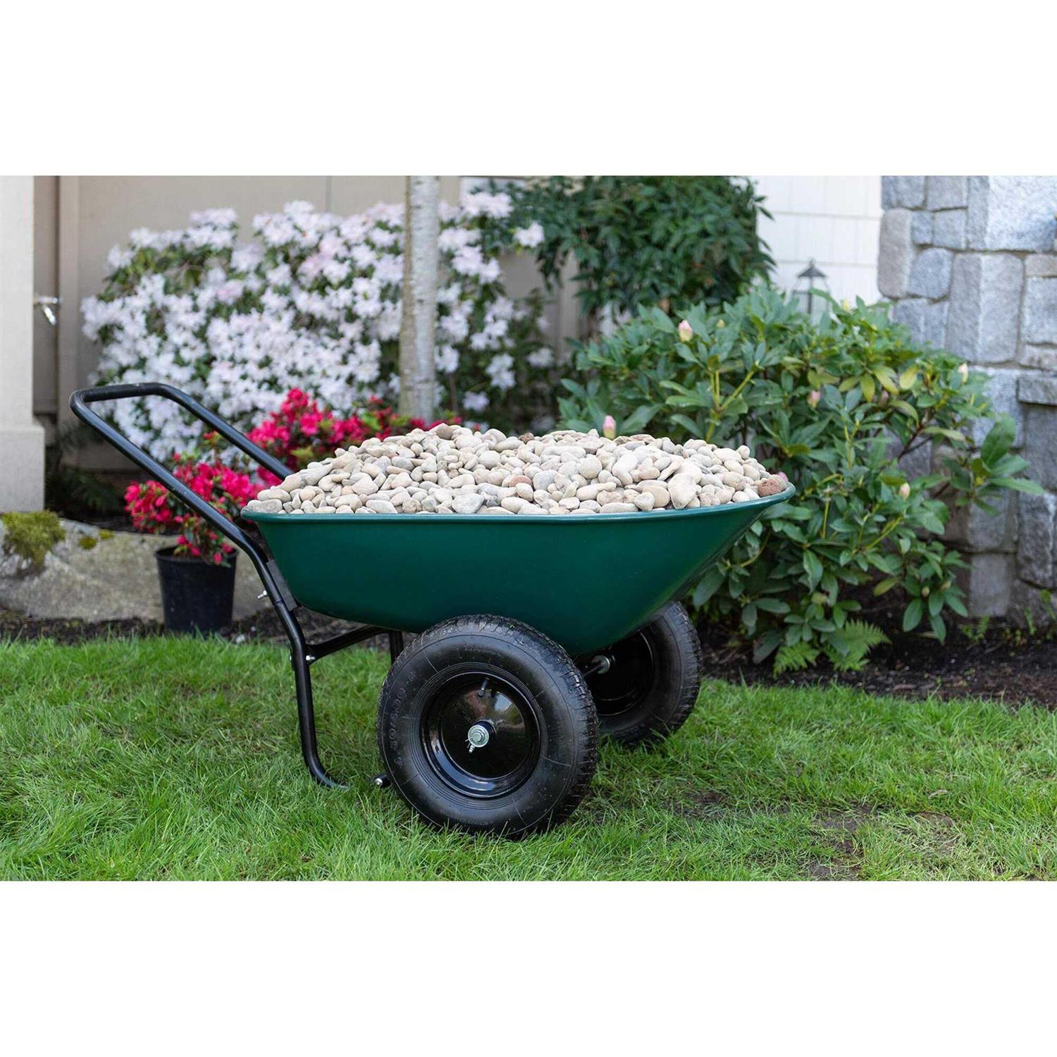 Marathon Yard Rover Poly Wheelbarrow 70007 - Image 5