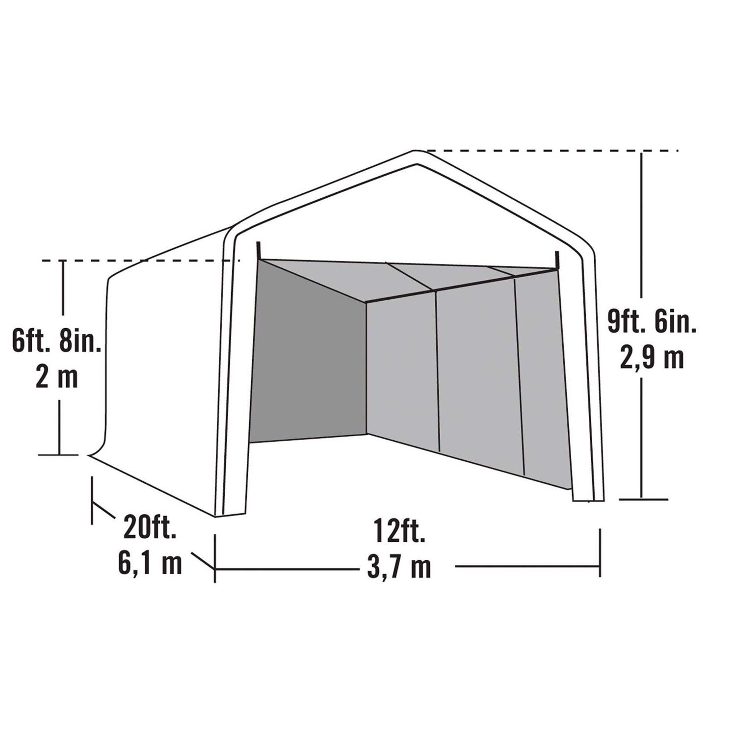ShelterLogic Canopy Enclosure Kit - Image 5