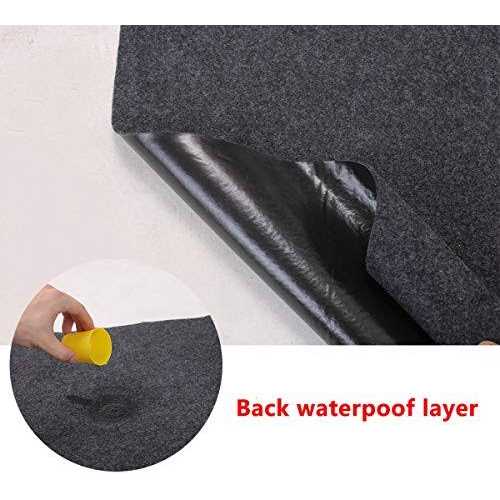 Meitola Outdoor Storage Shed Mat,Waterproof and Dustproof Outdoor Carport Mat—Backing Prevents Liquid Penetration,Soft Material - Image 3
