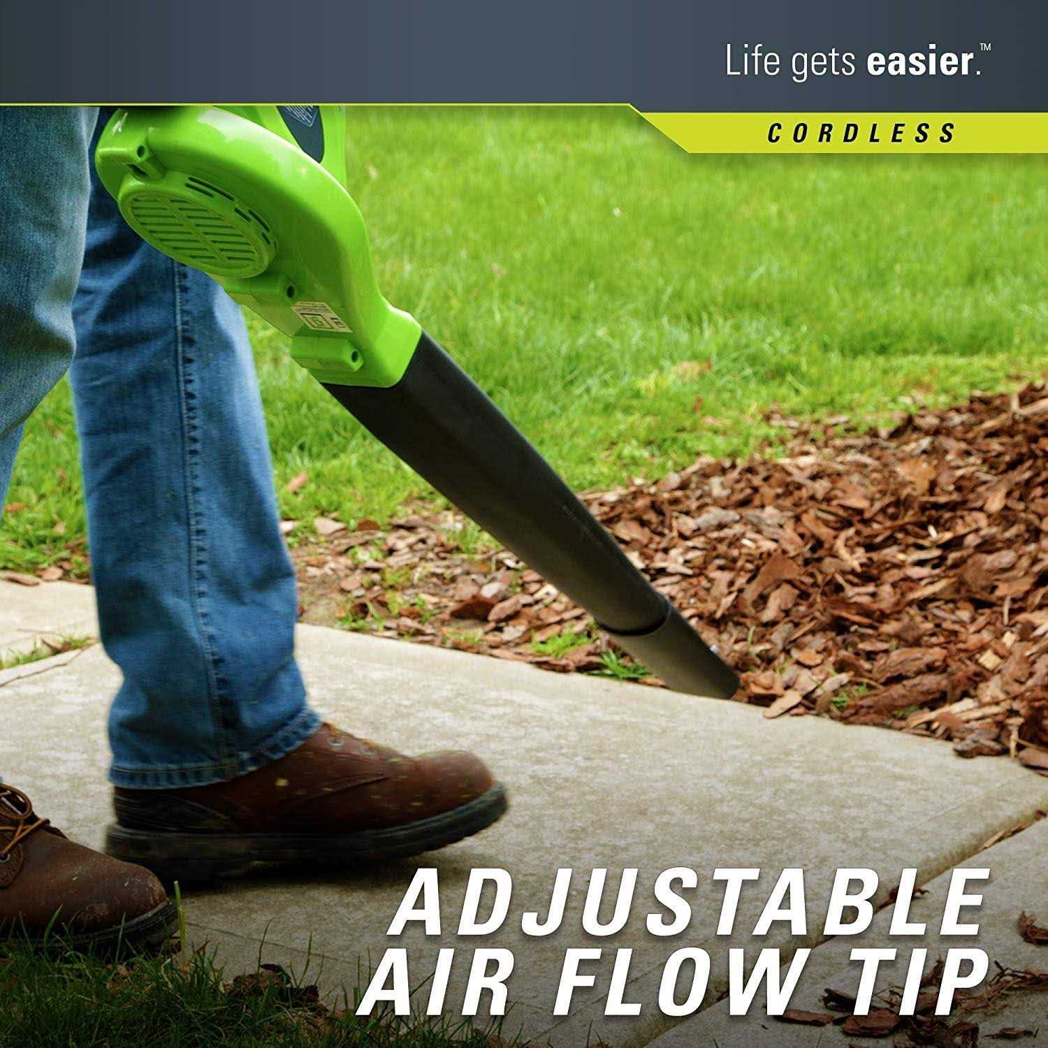 Greenworks 40V 150 MPH Variable Speed Cordless Blower - Image 3