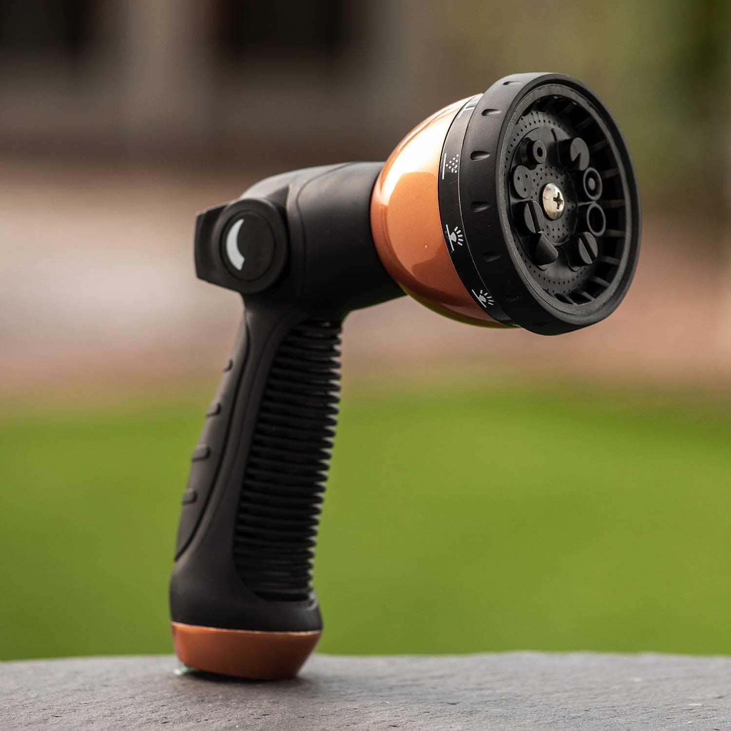 Pocket Hose Copper Bullet with Thumb Spray Nozzle As-seen-on-TV Expands - Image 5