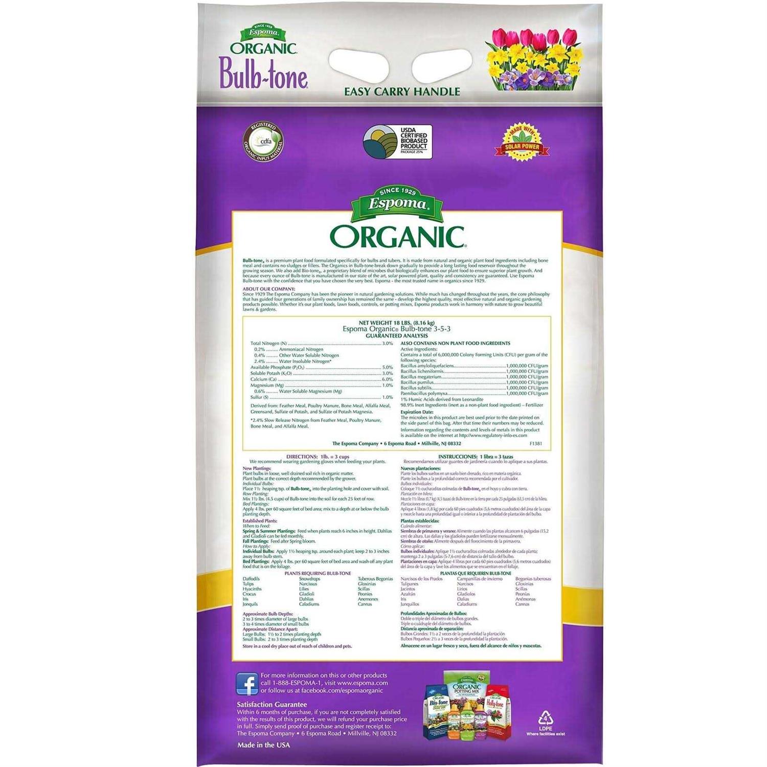 Espoma Bulb-Tone Plant Food - Image 2