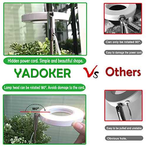 Plant Grow Light,yadoker LED Growing Light Full Spectrum for Indoor Plants - Image 5