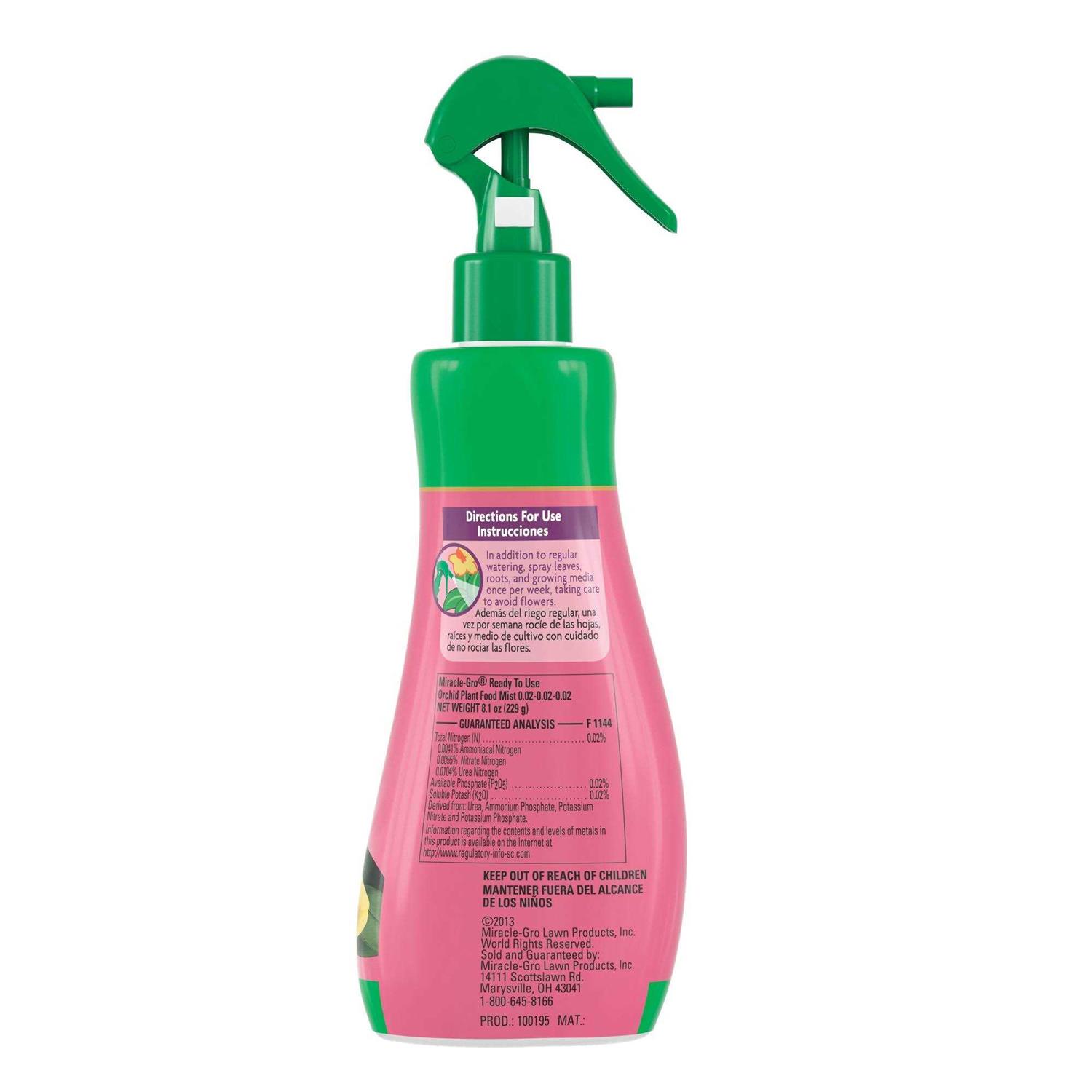 Miracle Gro Ready-To-Use Orchid Plant Food Mist - Image 4