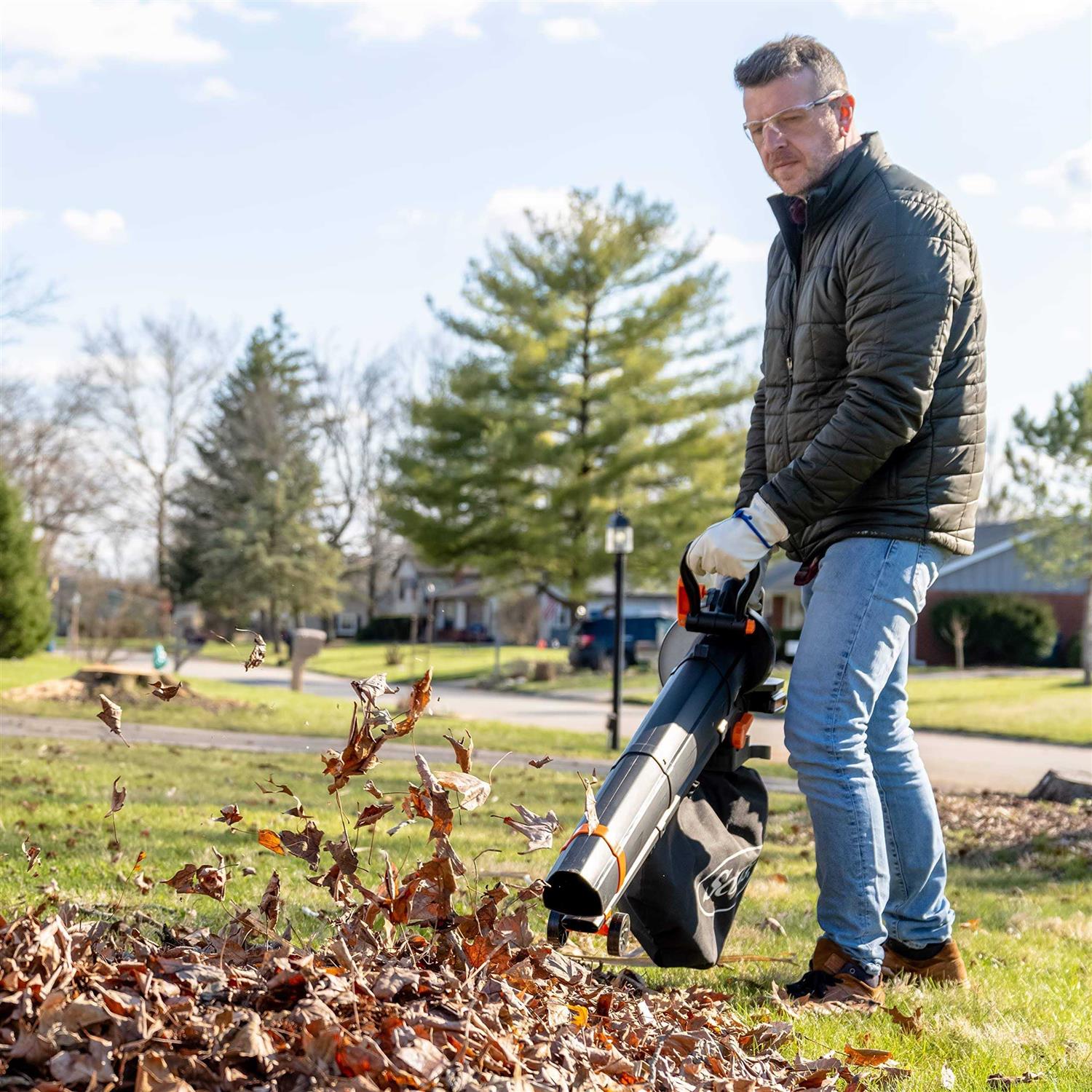 Scotts Outdoor Power Tools 2x20-Volt 3-in-1 Cordless Leaf Blower - Image 2