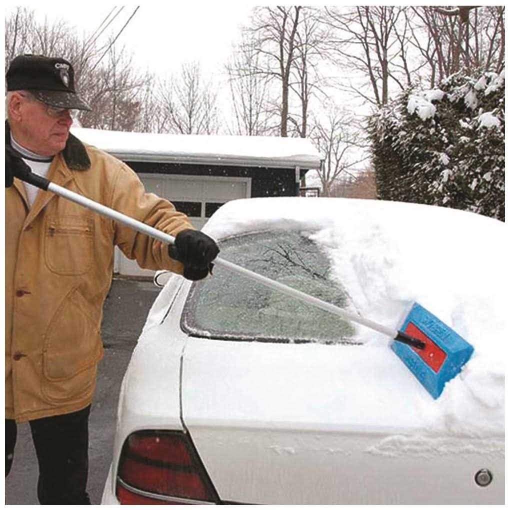 SnoBrum Snow Rake Telescoping Handle - Image 2