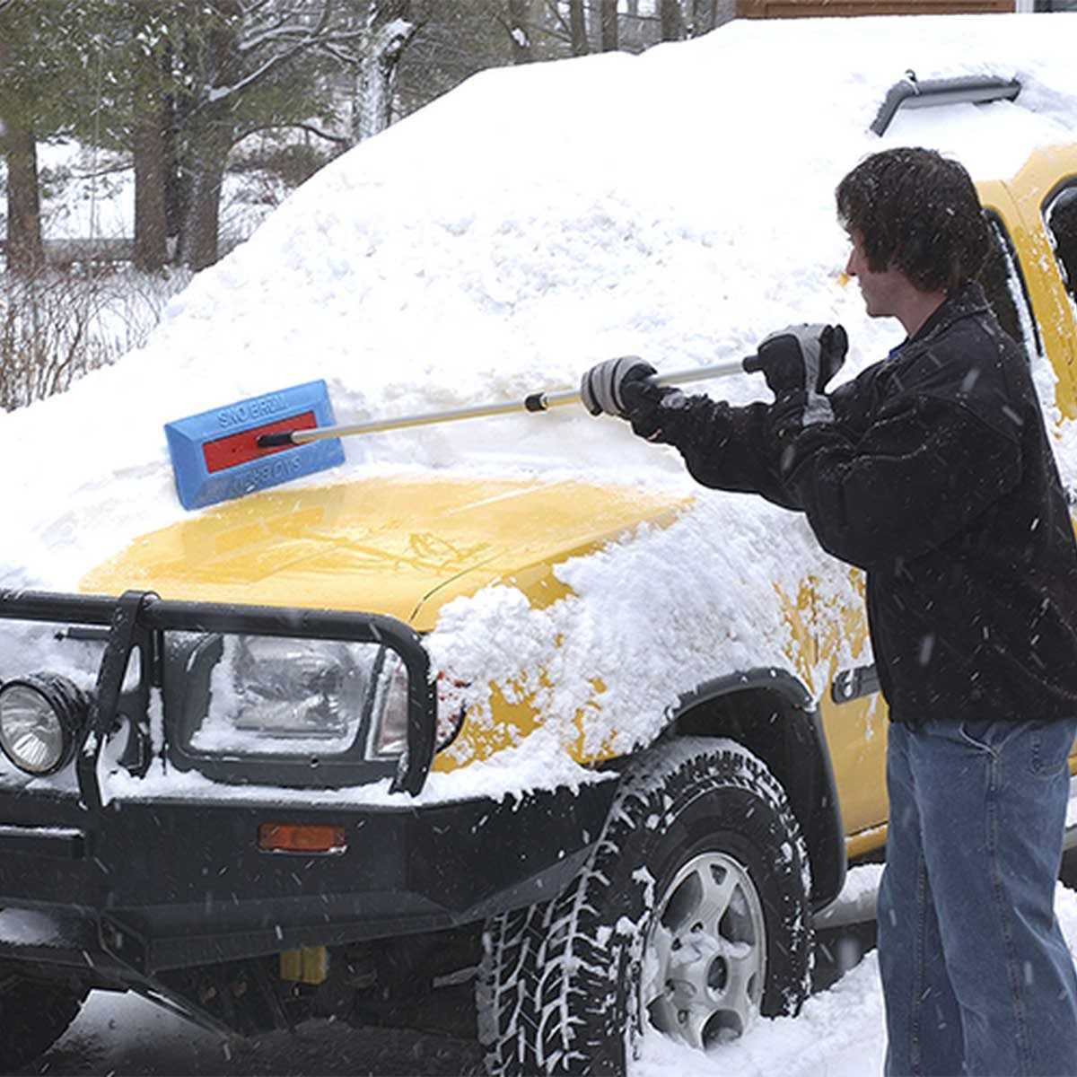 SnoBrum Snow Rake Telescoping Handle - Image 5