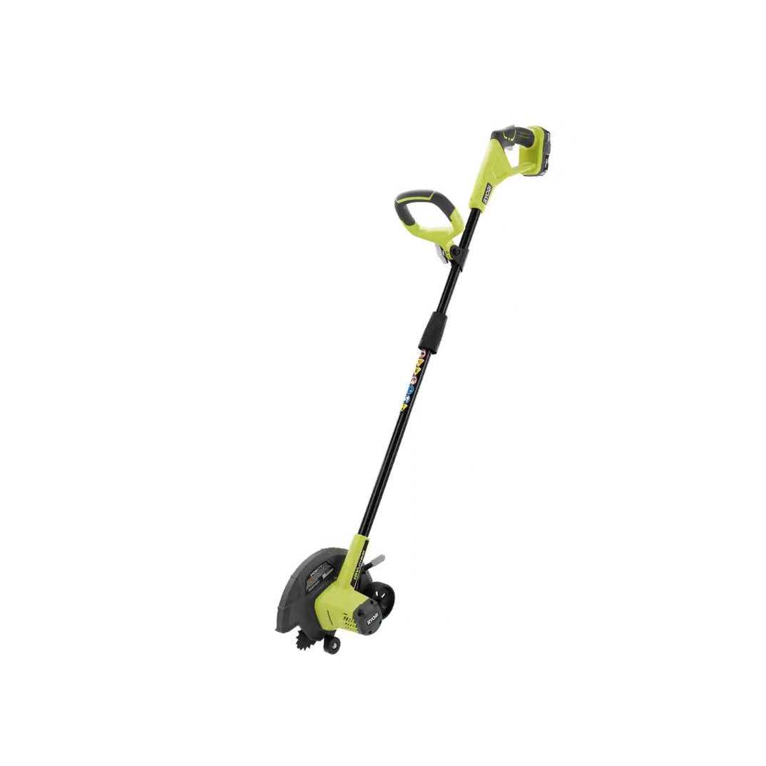 Like New RYOBI ONE+ 9 in. 18-Volt Lithium-Ion Cordless Edger Battery and Charger Included - Image 4
