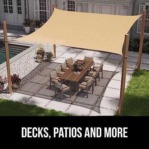 Gorilla Grip Heavy Duty Sun Shade UV Fade Tear Rust Resistant Canopy - Image 4