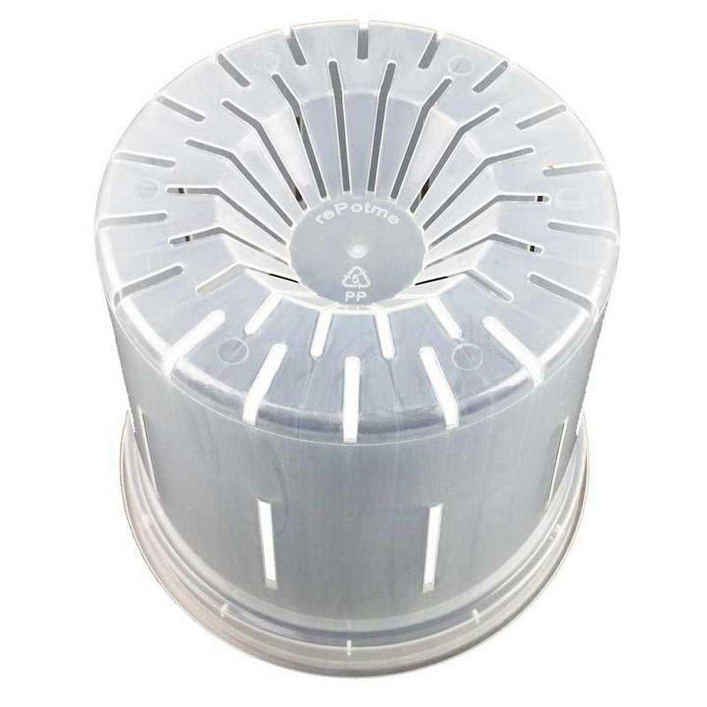 Slotted Clear Orchid Pots rePotme - Image 5
