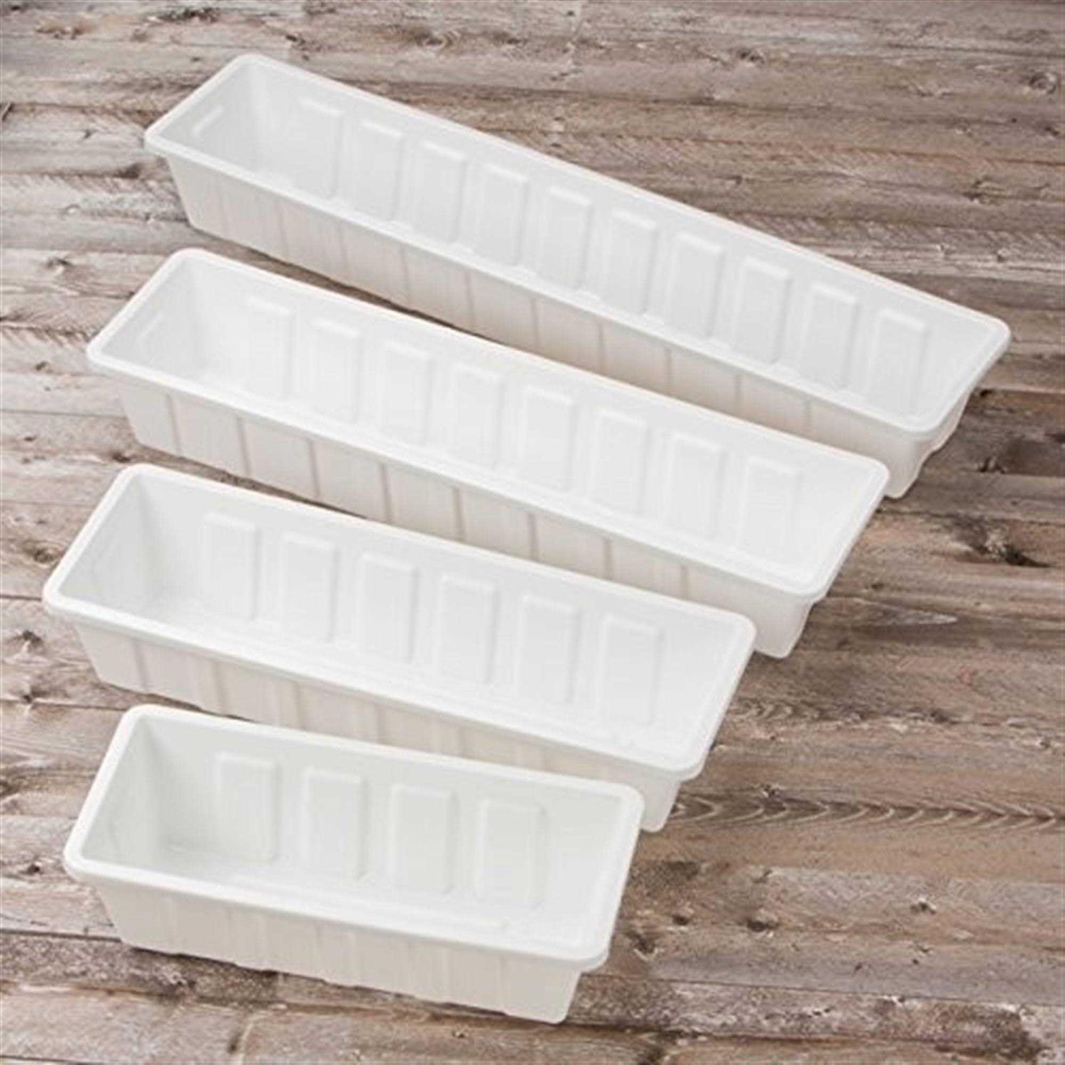 Novelty Poly-Pro Plastic Flower Box Planter - Image 2