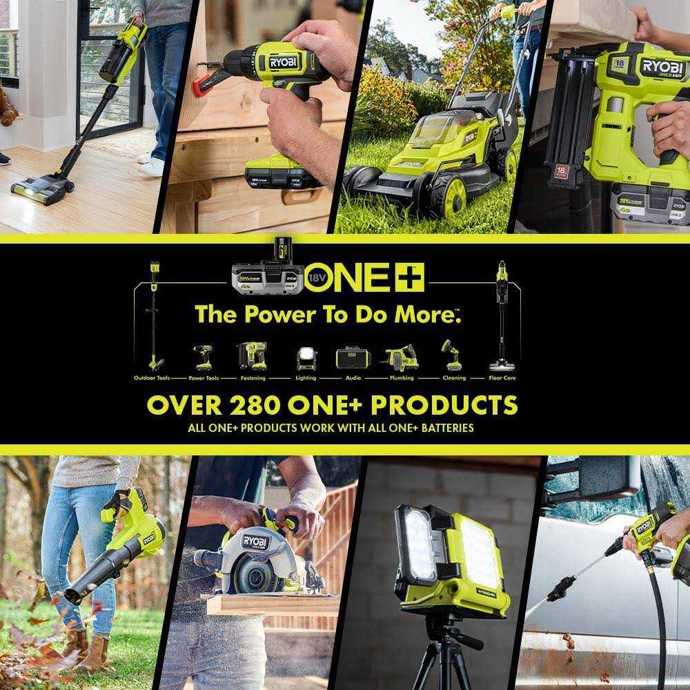 RYOBI ONE+ 18V Cordless Battery Garden Hoe - Image 2