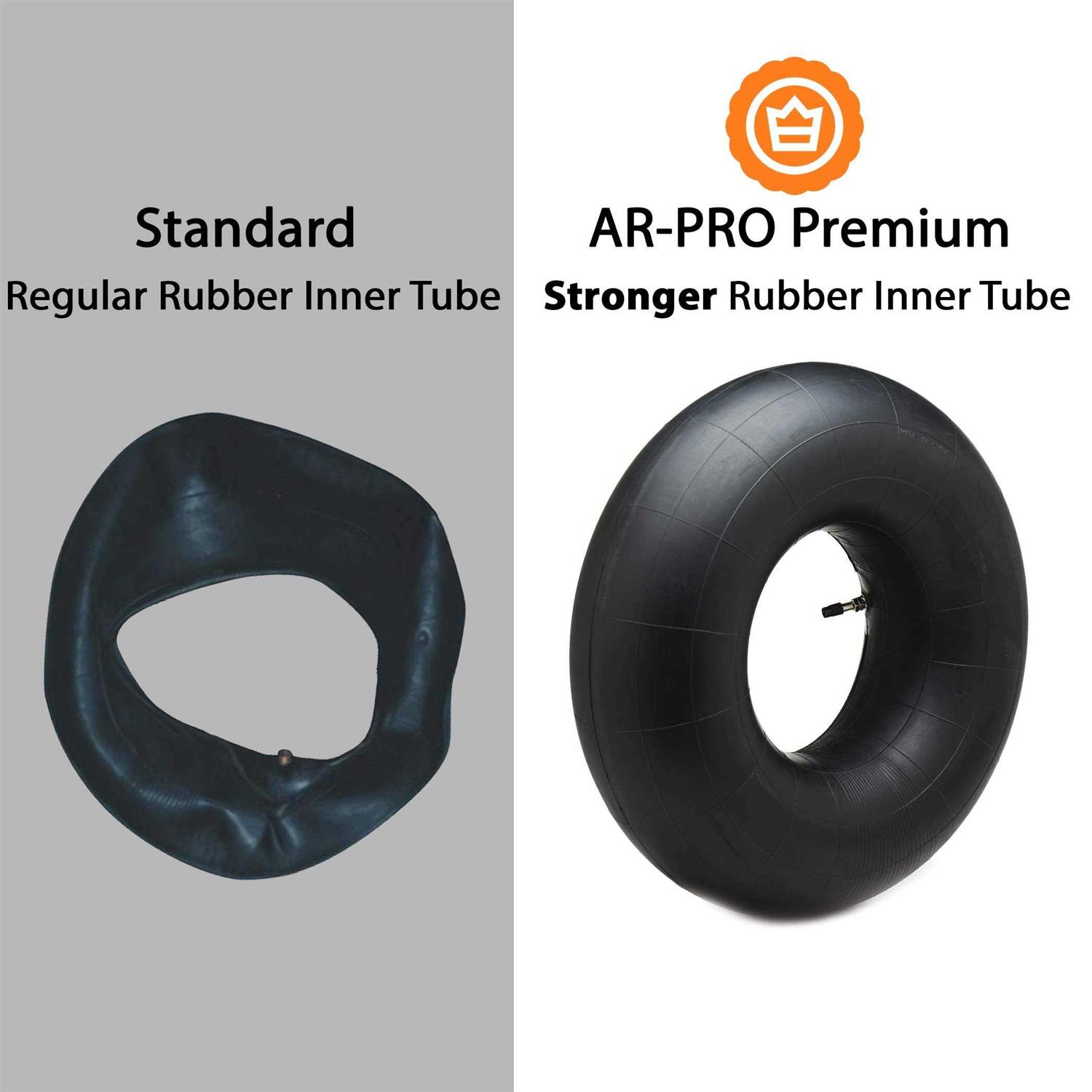 AR-PRO Heavy Duty Replacement Inner Tube with TR-13 Straight Valve Stem - Image 4