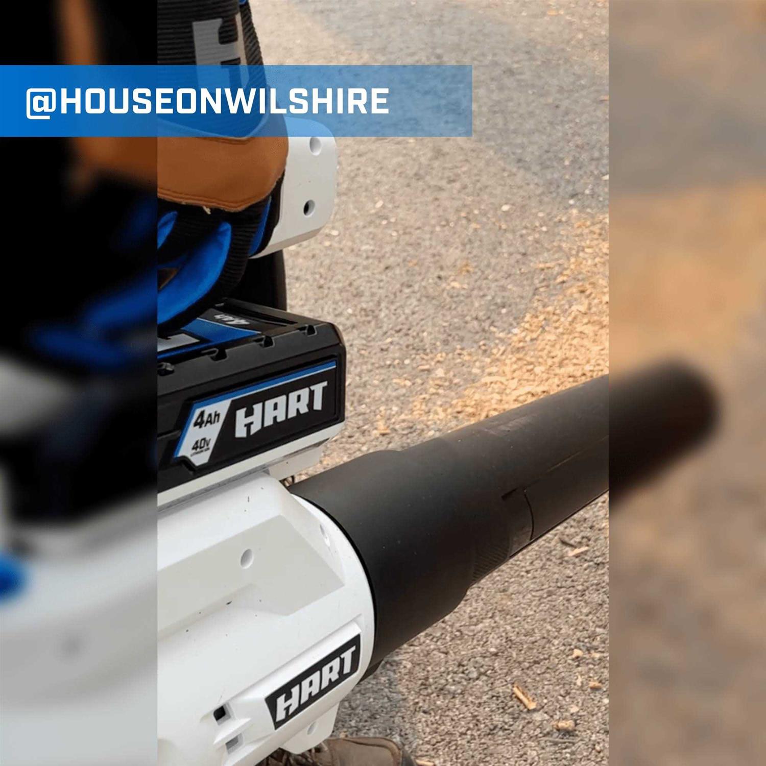 Hart 40-Volt 450 CFM Axial Blower Cordless - Image 3