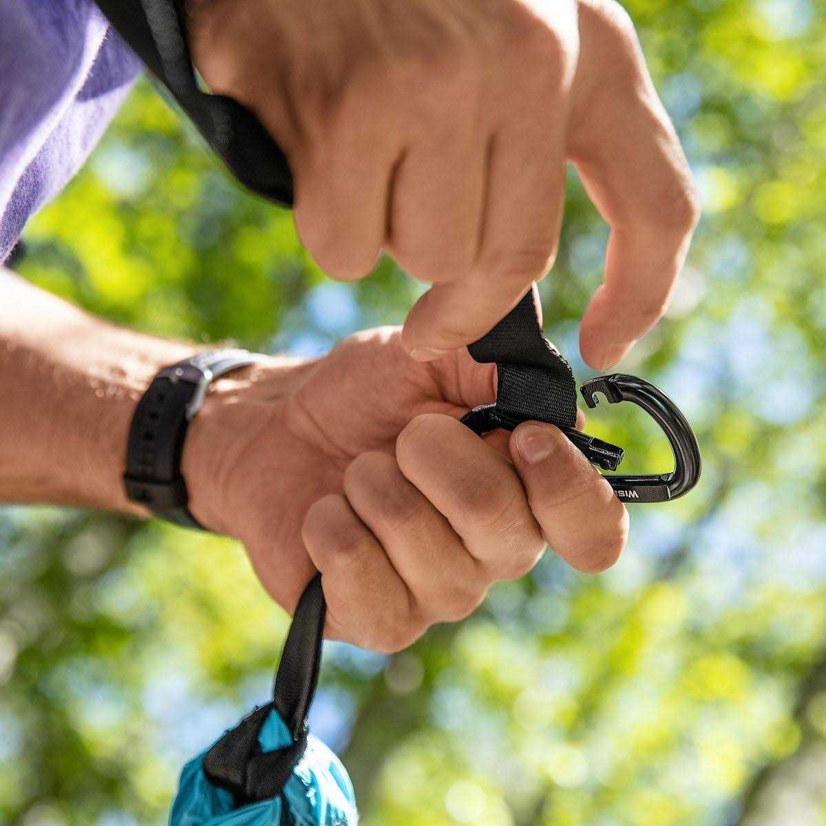 Parachute Hammock with Adjustable Tree Straps - Image 2