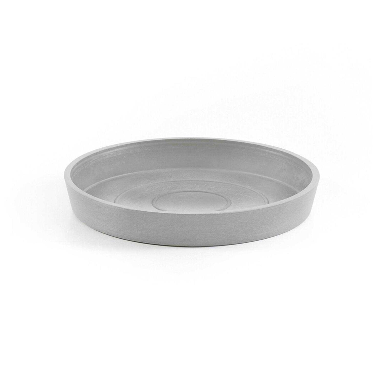 Ecopots Amsterdam Modern Round Recycled Plastic Planter Flower Pot - Image 2