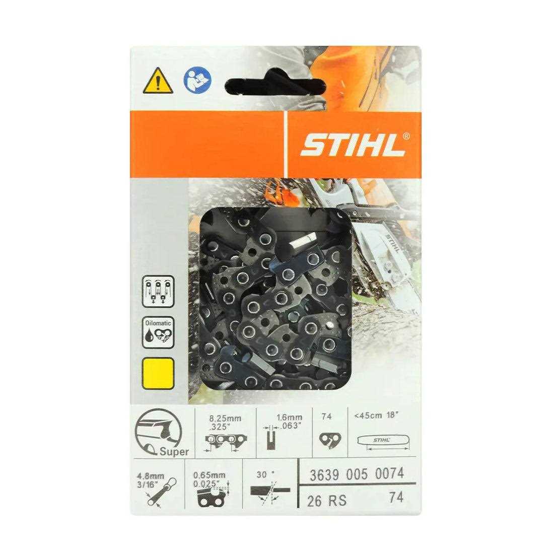 Stihl 26RS 74 Chainsaw Chain Rapid Super