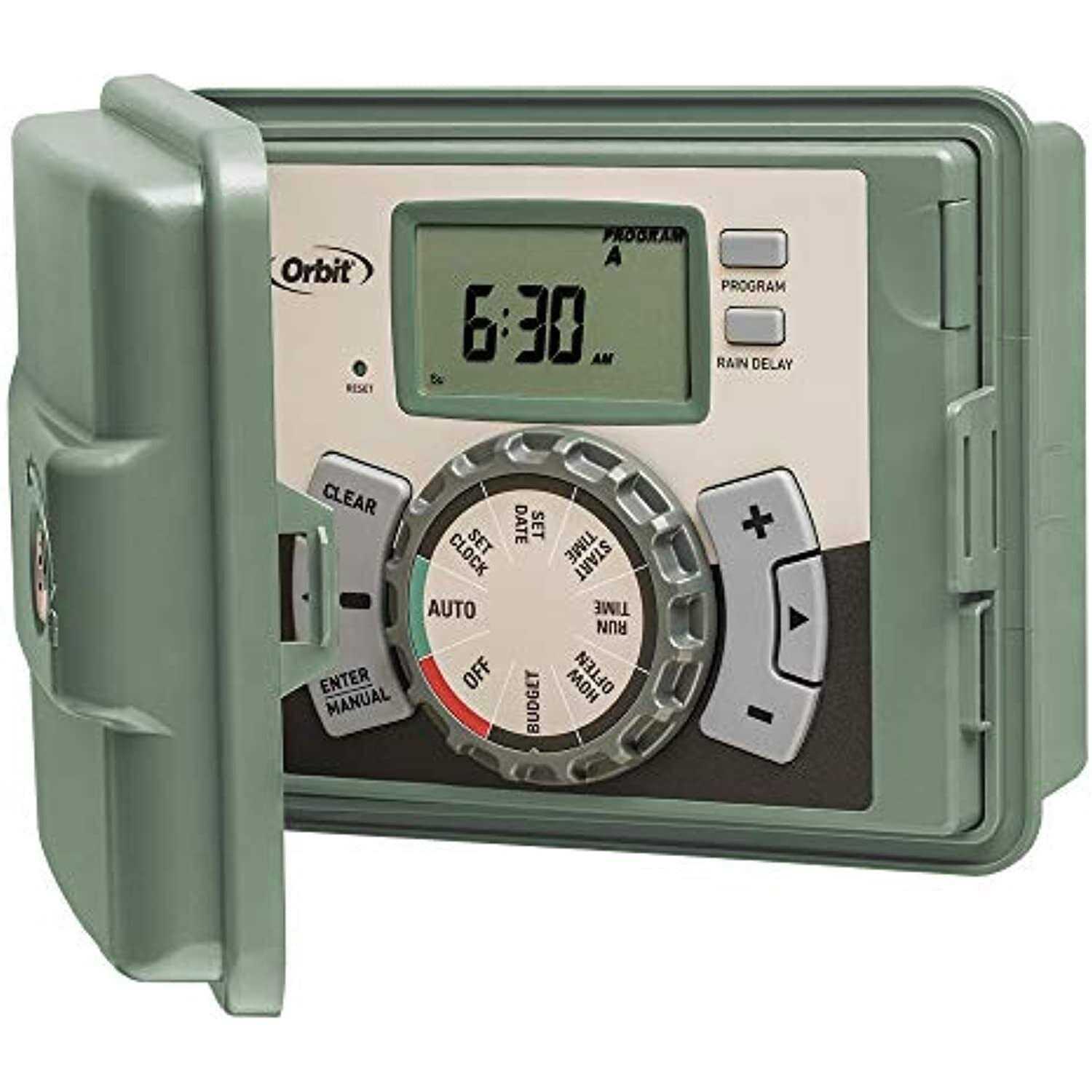 Orbit 57894 4-Station Easy-Set Logic Indoor/Outdoor Sprinkler Timer - Image 5