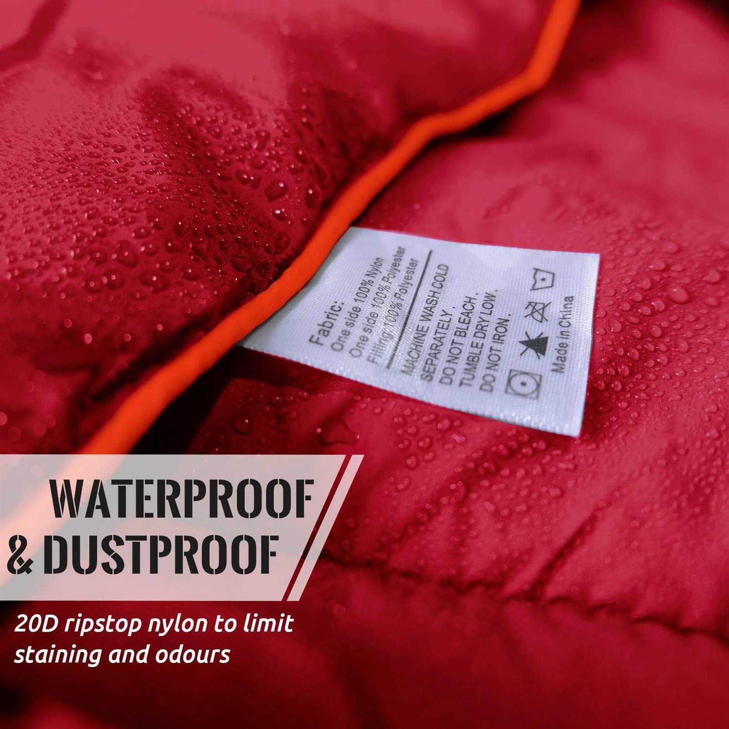 GLORSIGN Outdoor Puffy Camping Blanket Lightweight Down Alternative Puffy Printed Camping Large Ultra Warm Hammock Top Quilt Waterproof Blanket - Image 3