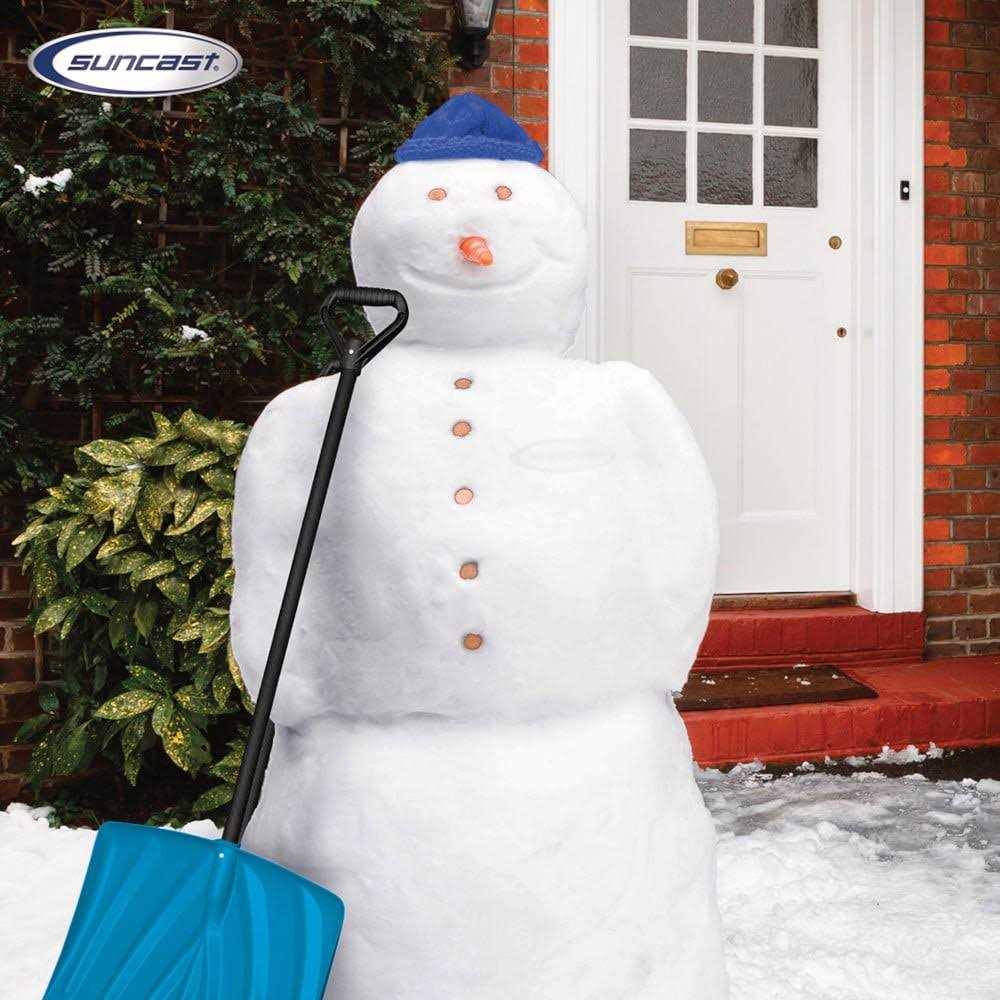 Suncast 18 Poly Snow Shovel - Image 5